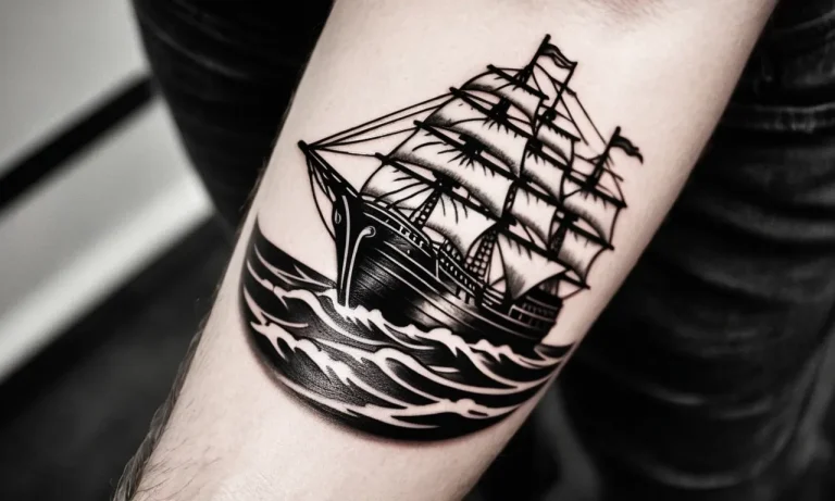 Sinking Ship Tattoo Meaning: A Comprehensive Guide