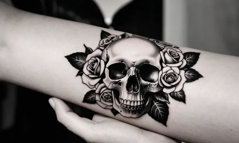 Skull And Rose Tattoo Meaning: A Comprehensive Guide