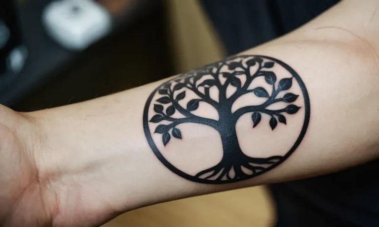 Skull Tree Tattoo Meaning: Unveiling The Symbolism Behind This Intriguing Design
