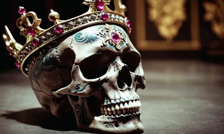 Skull With Crown Tattoo Meaning: A Comprehensive Guide