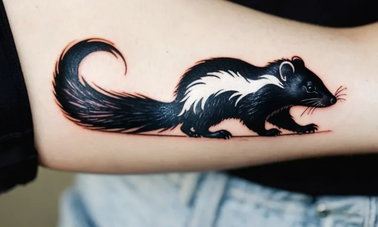 Skunk Tattoo Meaning: Exploring The Symbolism And Significance