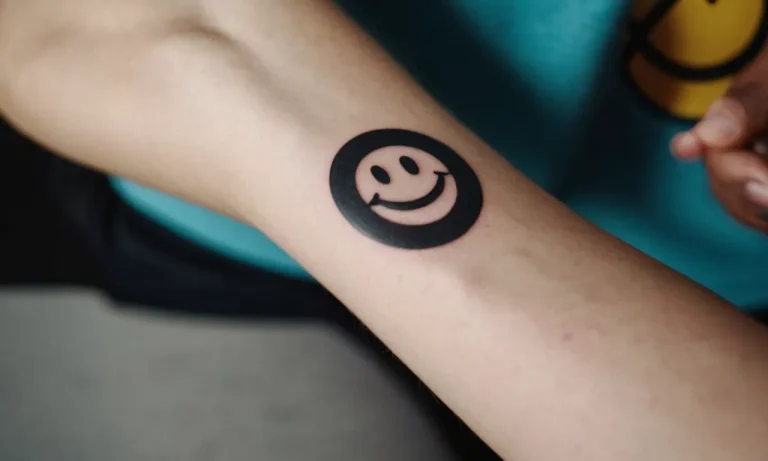 Smiley Face Tattoo Meaning: A Comprehensive Guide