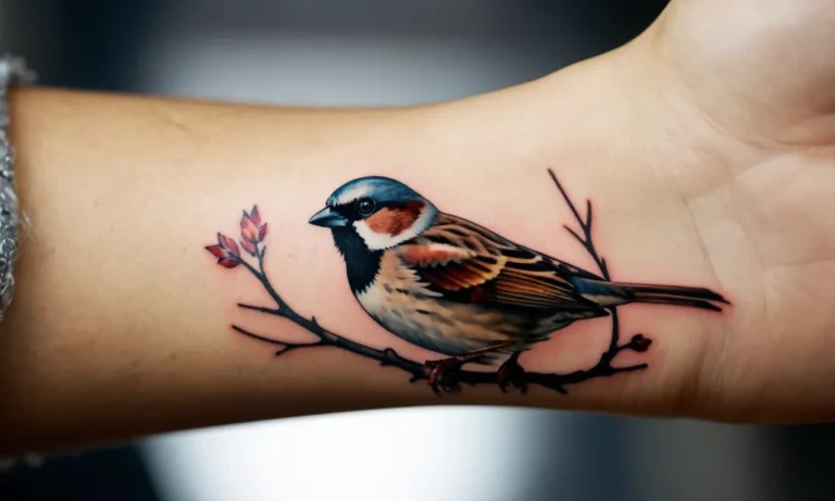 Sparrow Tattoo Meaning: Exploring The Symbolism And Significance