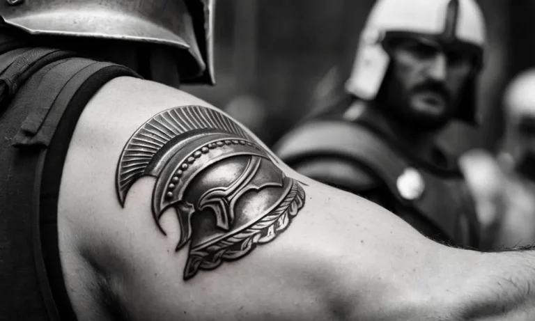 Spartan Tattoo Meaning: Exploring The Symbolism And Significance