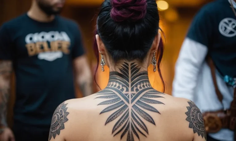 Spine Tattoos With Meaning: A Comprehensive Guide