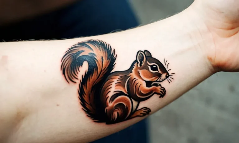 Squirrel Tattoo Meaning: Exploring The Symbolism And Significance