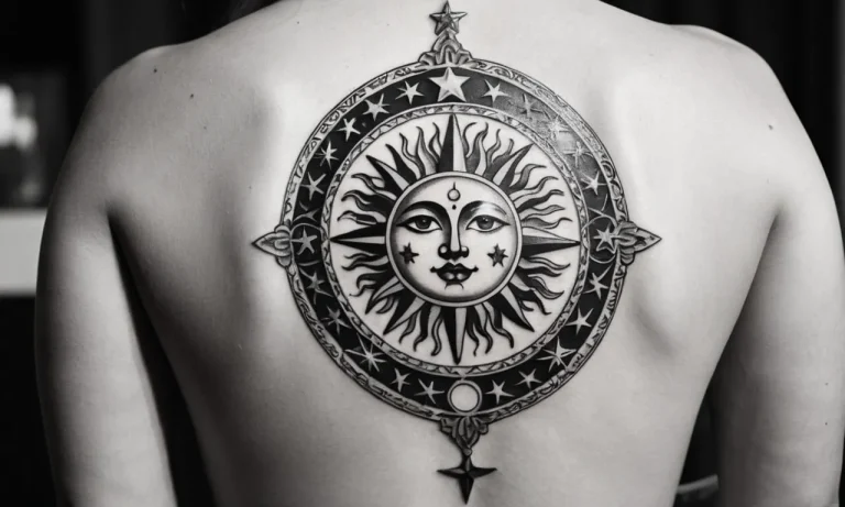 Sun, Moon, And Stars Tattoo Meaning: A Celestial Symbolism Unveiled