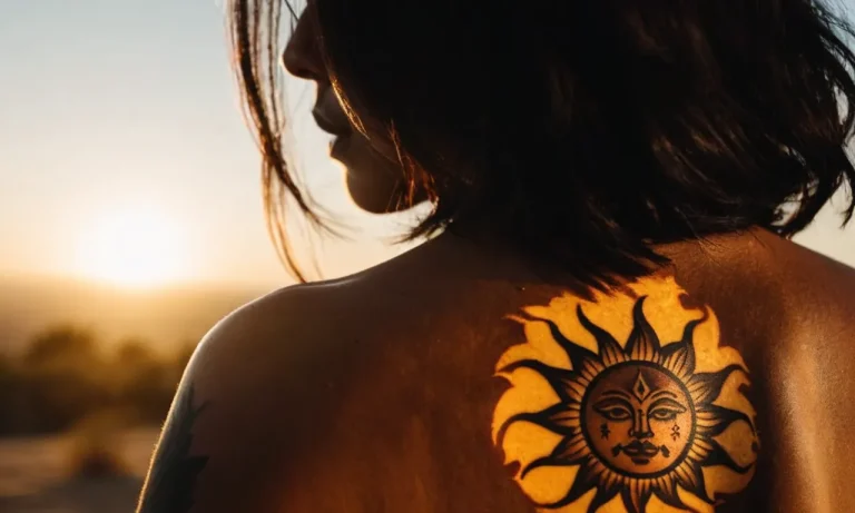 Sun Tattoo Meaning: Unveiling The Symbolism Behind This Radiant Design