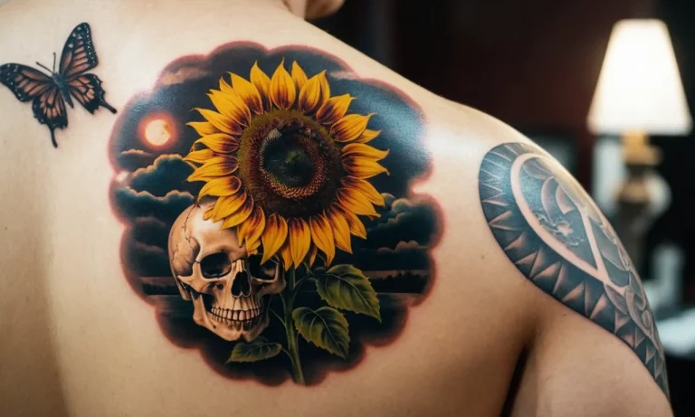 Sunflower And Skull Tattoo Meaning: A Comprehensive Guide