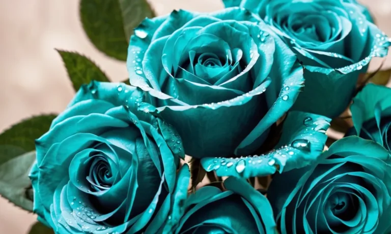 Teal Roses Meaning: Unveiling The Symbolism Behind This Captivating Hue