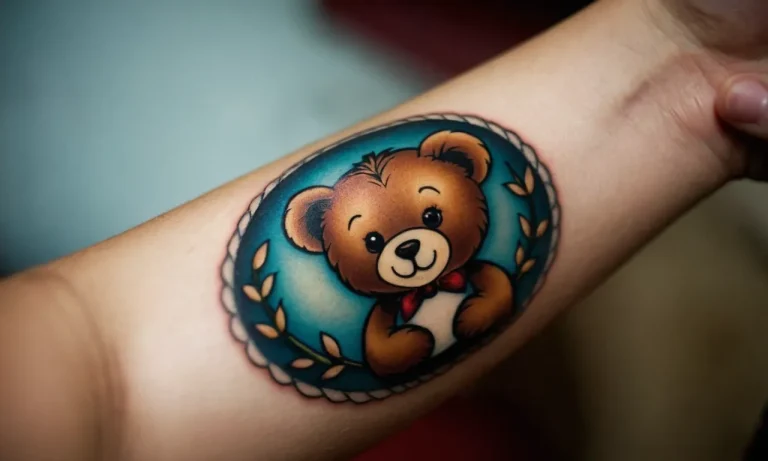 Teddy Bear Tattoo Meaning: Exploring The Symbolism Behind This Adorable Ink