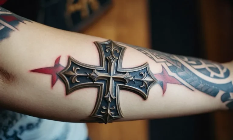 Templar Cross Tattoo Meaning: Exploring The Symbolism And History