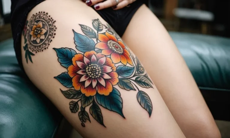 Thigh Tattoos For Females: Meanings And Designs To Inspire