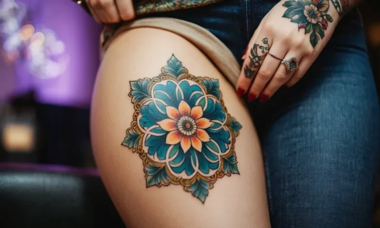 Thigh Tattoos With Meaning: A Comprehensive Guide