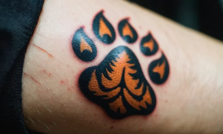 Tiger Paw Tattoo Meaning: Exploring The Symbolism And Cultural Significance