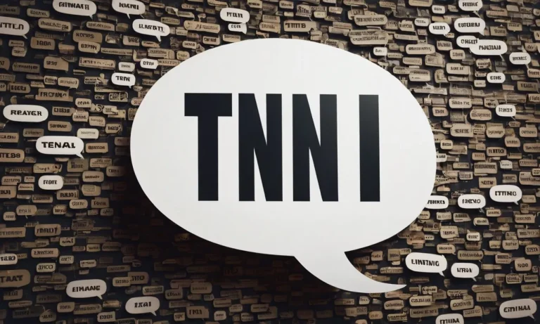 What Does ‘Tn’ Mean In Text? A Comprehensive Guide