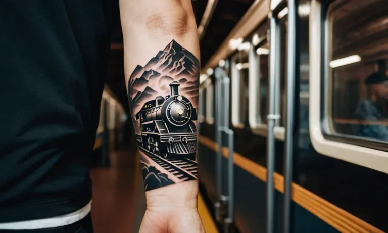 The Fascinating Meaning Behind Train Tattoos