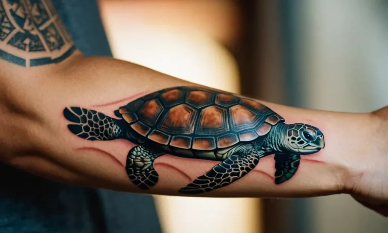 Turtle Tattoo Meaning: Exploring The Symbolism And Significance