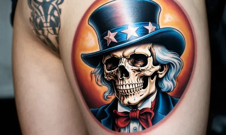 Uncle Sam Skull Tattoo Meaning: Exploring The Symbolism Behind This Iconic Design
