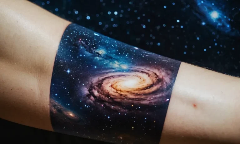 Universe Tattoo Meaning: Exploring The Cosmic Symbolism