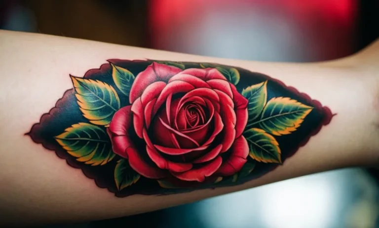 Upside Down Rose Tattoo Meaning: A Comprehensive Guide