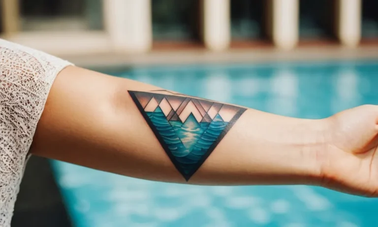 Upside Down Triangle Tattoo Meaning: A Comprehensive Guide