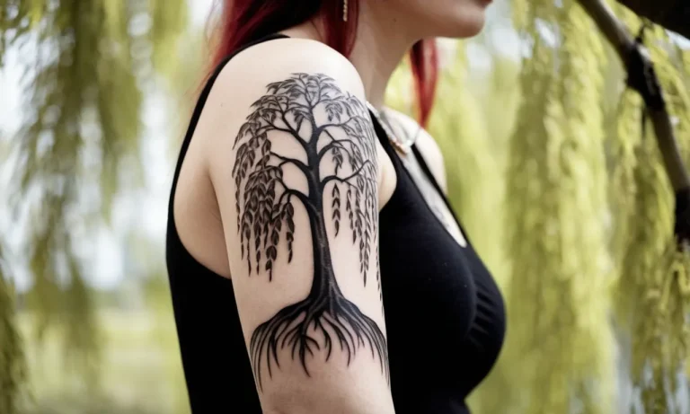 Weeping Willow Tattoo Meaning: A Comprehensive Guide