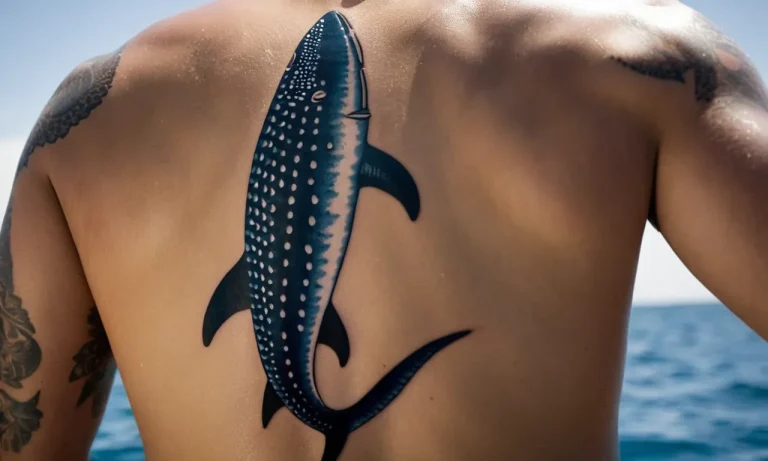 Whale Shark Tattoo Meaning: Exploring The Symbolism Behind This Majestic Creature