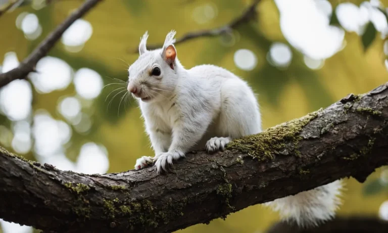 White Squirrel Meaning: Uncovering The Symbolism And Significance