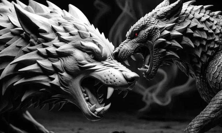 Wolf And Dragon Tattoo Meaning: Unleashing The Power Of Symbolism