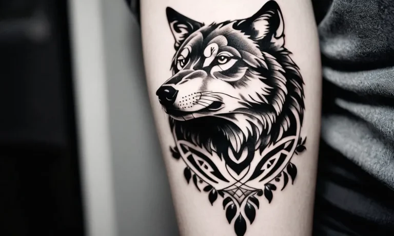 Wolf And Raven Tattoo Meaning: Exploring The Symbolism Behind These Powerful Designs
