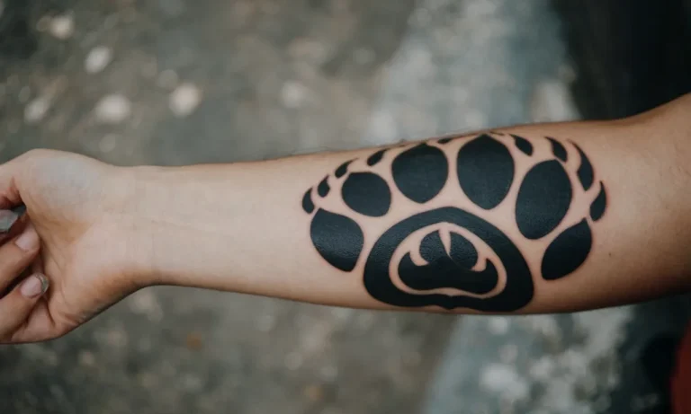 Wolf Paw Tattoo Meaning: Exploring The Symbolism And Significance