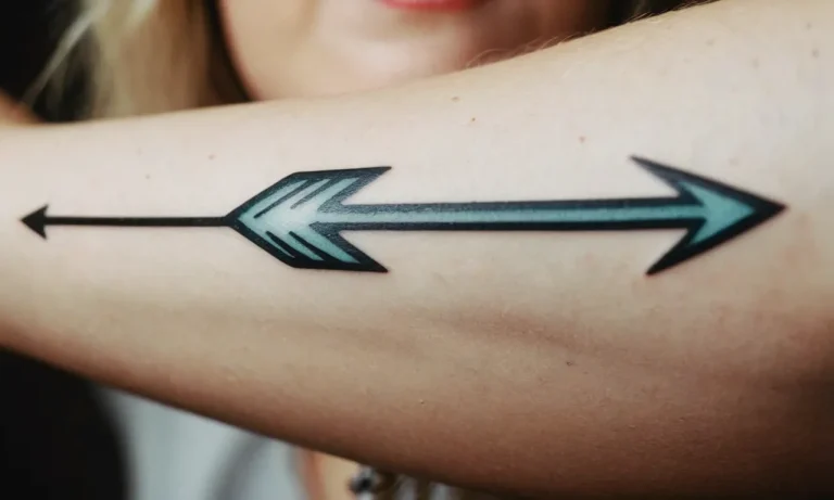 Women’S Infinity Arrow Tattoo Meaning: A Comprehensive Guide