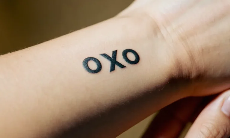 Xo Tattoo Meaning: Exploring The Symbolism Behind This Enigmatic Design
