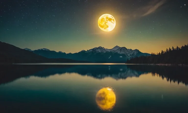 Yellow Moon Spiritual Meaning: Unveiling The Celestial Symbolism