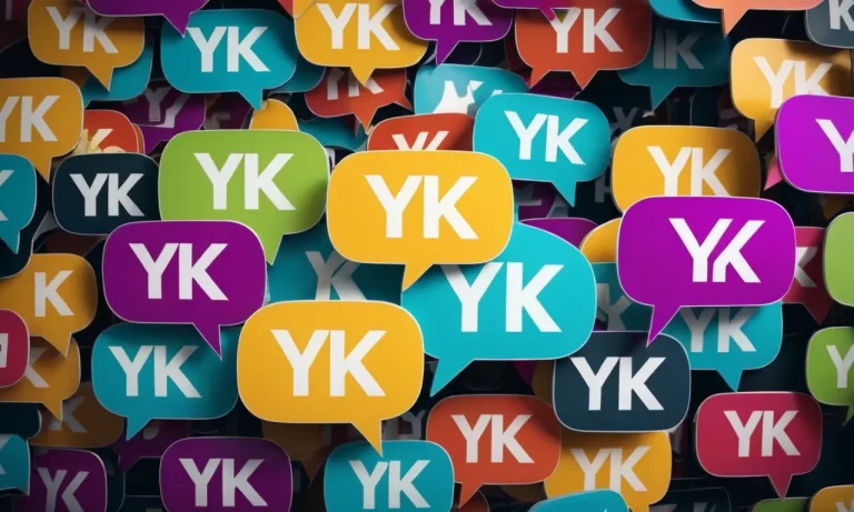 What Does ‘Yk’ Mean In Text? A Comprehensive Guide